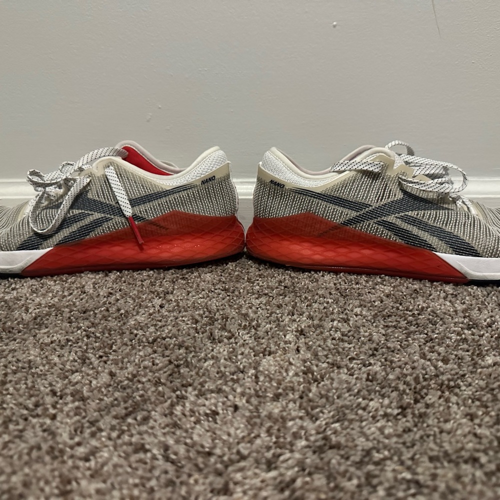 Reebok Nano CrossFit.  Red/Blue/Gray/White